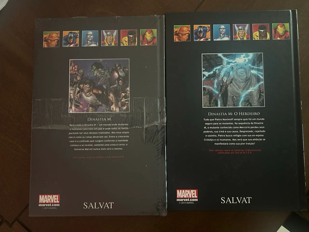 Dinastia M (Lacrado) + Dinastia M: O Herdeiro | Coleção Salvat Marvel - Foto 2