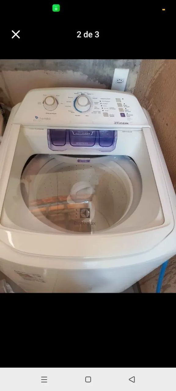 máquina de lavar roupa 