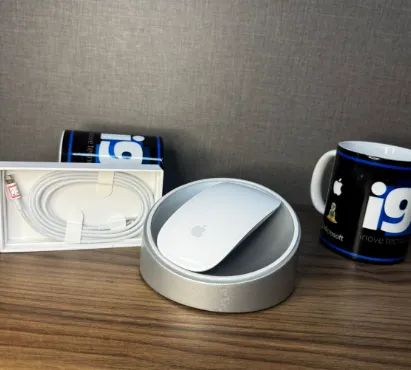 Magic Mouse 2, Branco, Com Caixa E Carregador Original - Foto 3