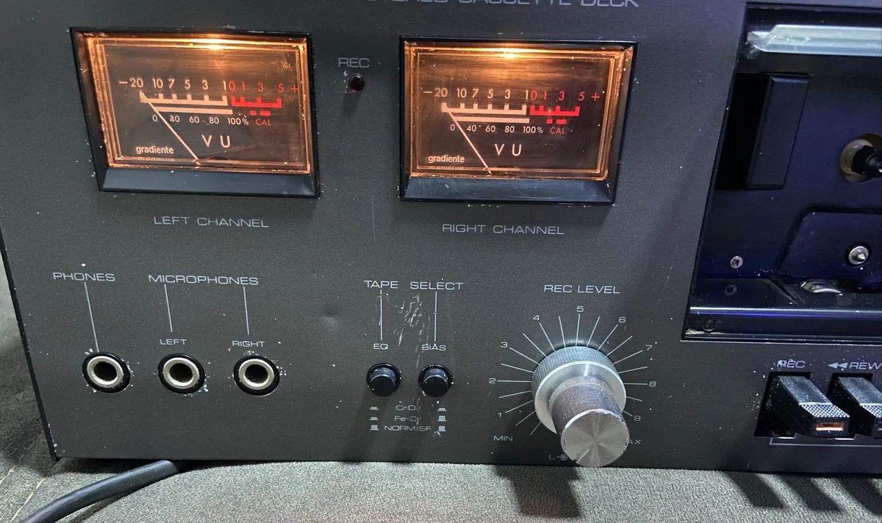 Tape deck fitas k7 gradiente S96  - Foto 3