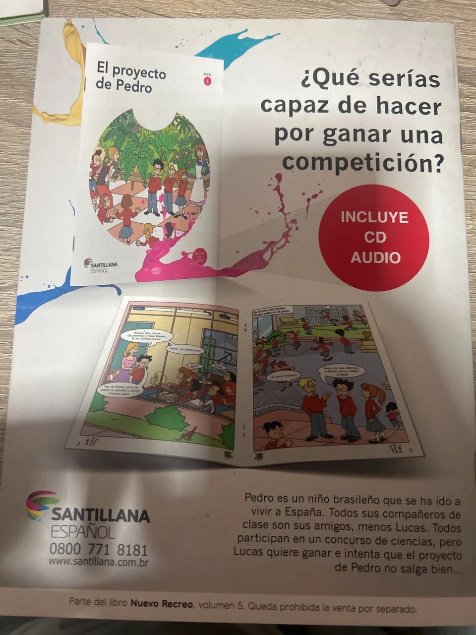 livro usado (EL QUIJOTE PARA NINÕS) - Foto 2