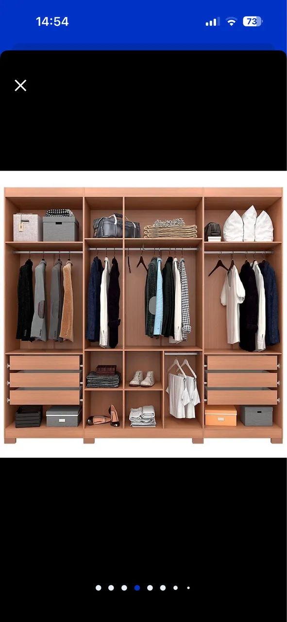 Guarda roupa novo - Foto 2
