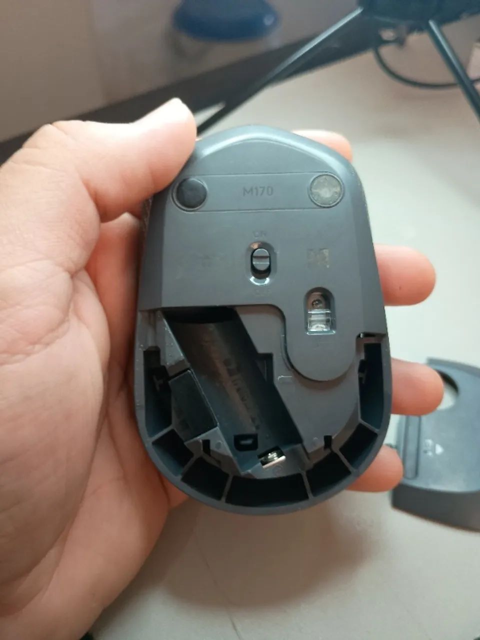 Mouse sem fio M170 Preto Logitech - Foto 2