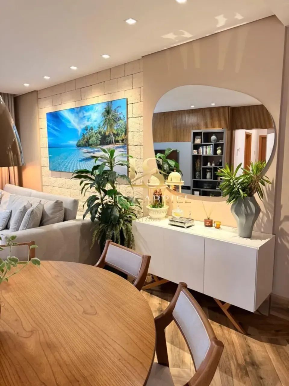 Apartamento 100% Mobiliado  Ed. Torres do Parque