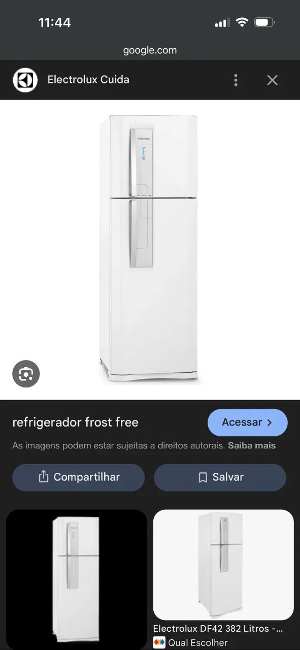 Borracha Geladeira Electrolux DF42 - Foto 3