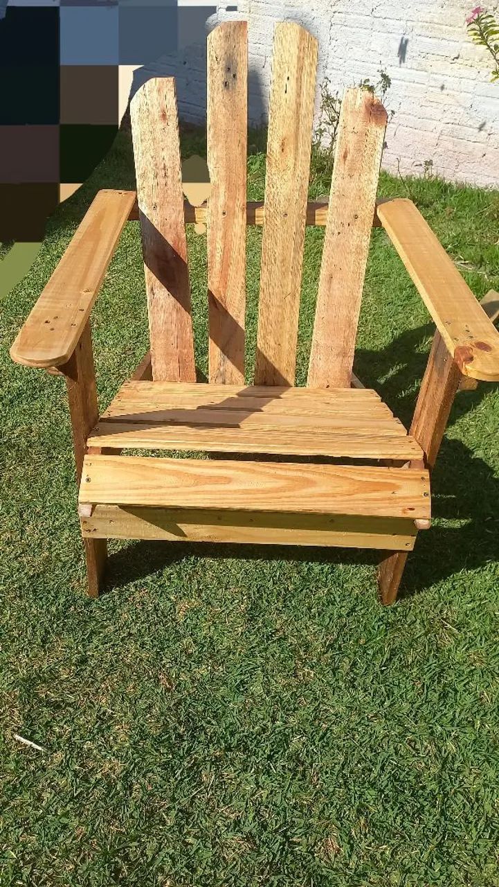 Cadeira andirodack de pallet - Foto 2