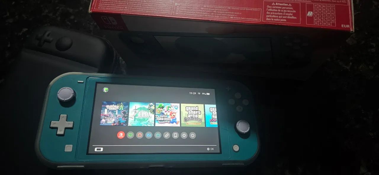 Nintendo switch lite desbloqueado 128gb - Foto 2