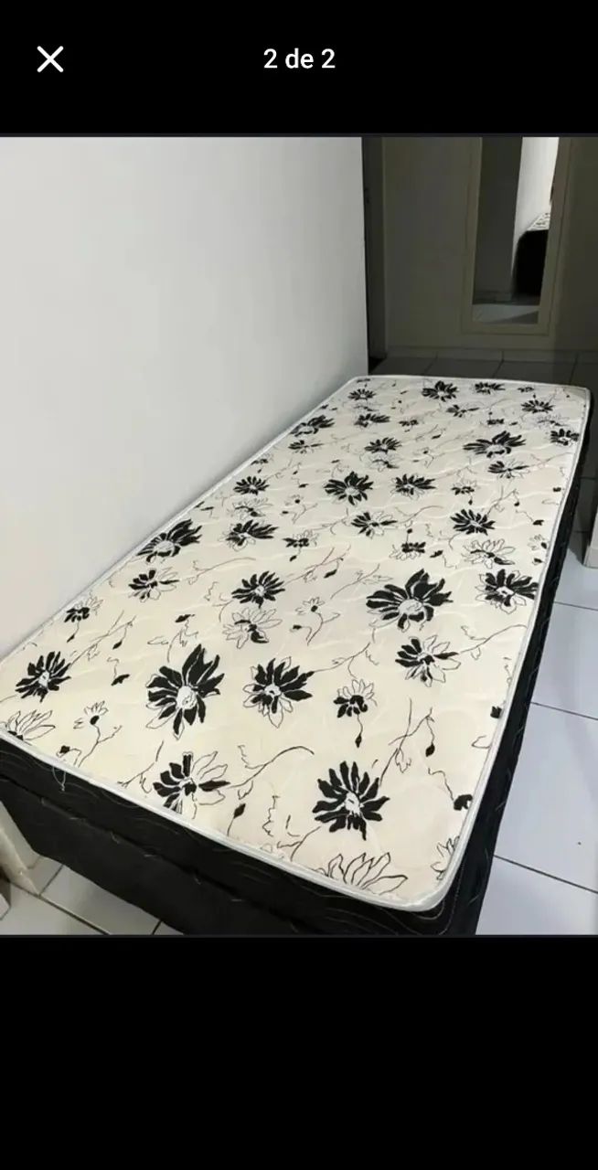 Cama box solteiro 