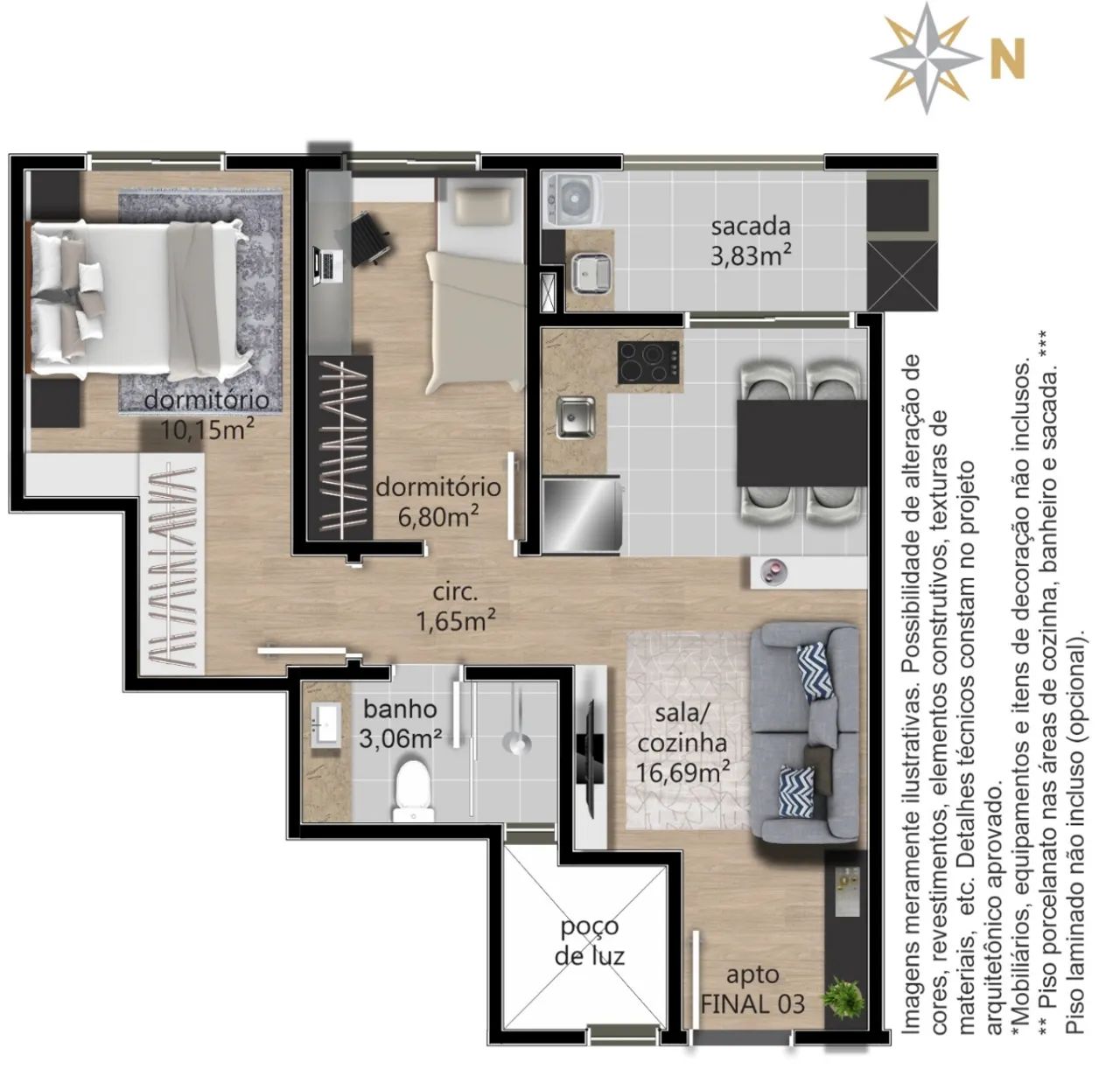 CAXIAS DO SUL - Apartamento Padrão - CENTRO - Foto 10
