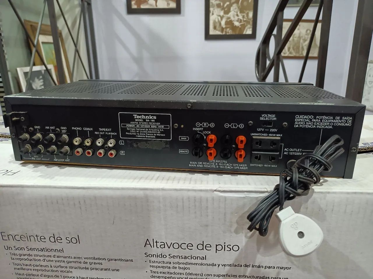 Receiver Technics SA-190 - Foto 2
