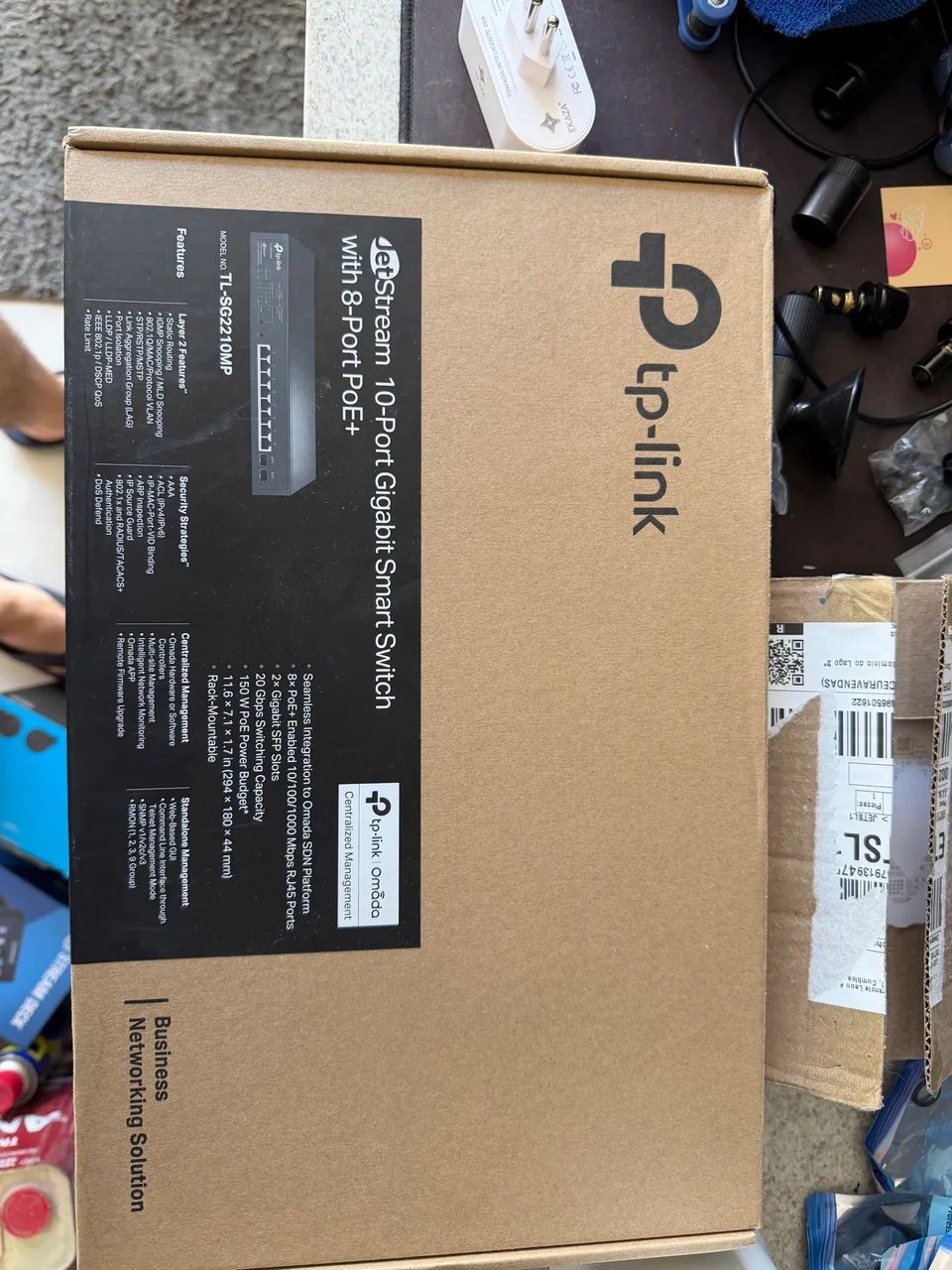 Switch Tp-Link tl-sg2210mp - Foto 2