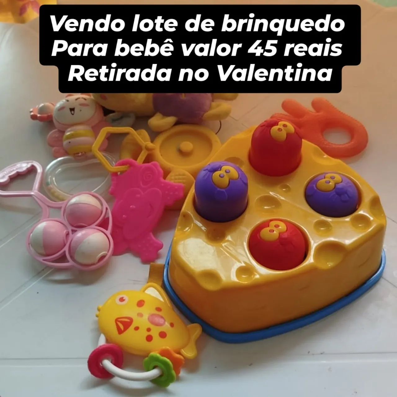 Lote de brinquedo para bebê. - Foto 3