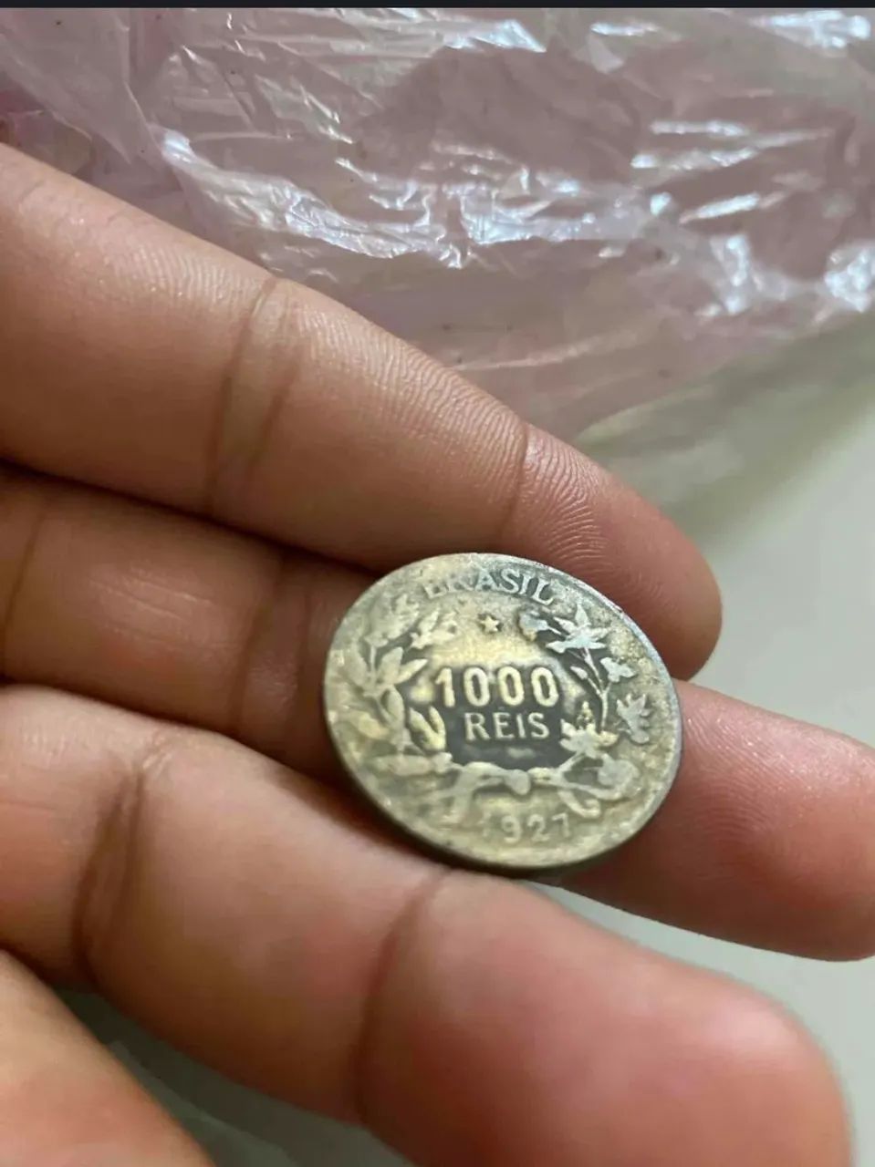 Moedas 1000 reis 1927 - Foto 2