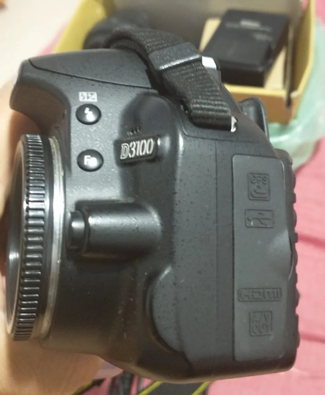Camera Nikon D3100 - Kit Completo | Excelente Estado | Pronta para Uso - Foto 3