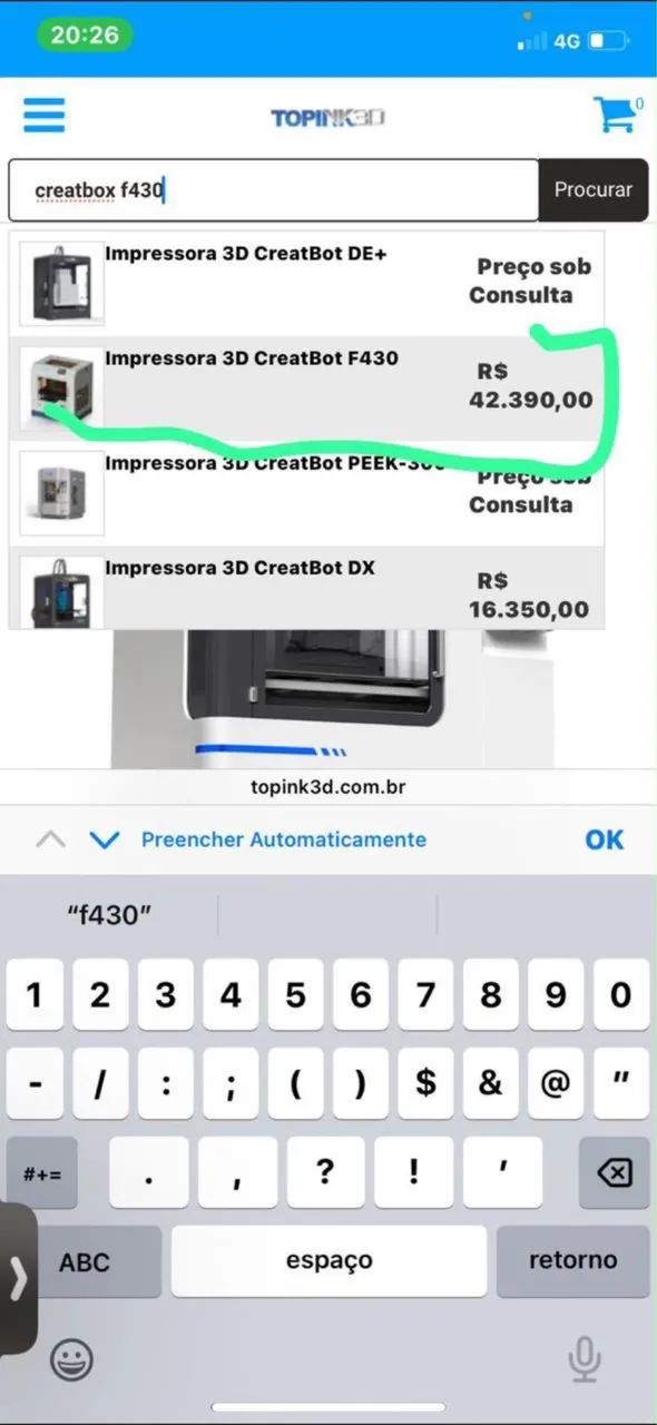 IMPRESSORA 3D FT 430 industrial  - Foto 3
