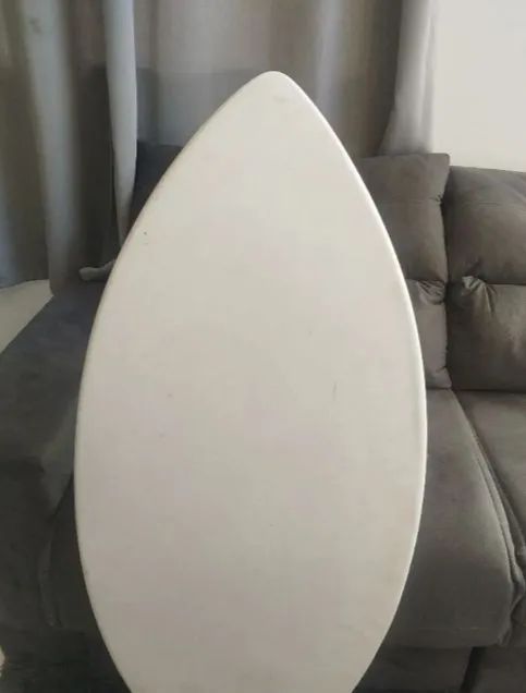 Prancha Skinboard 1,10 Nomar Surf Branca  - Foto 3