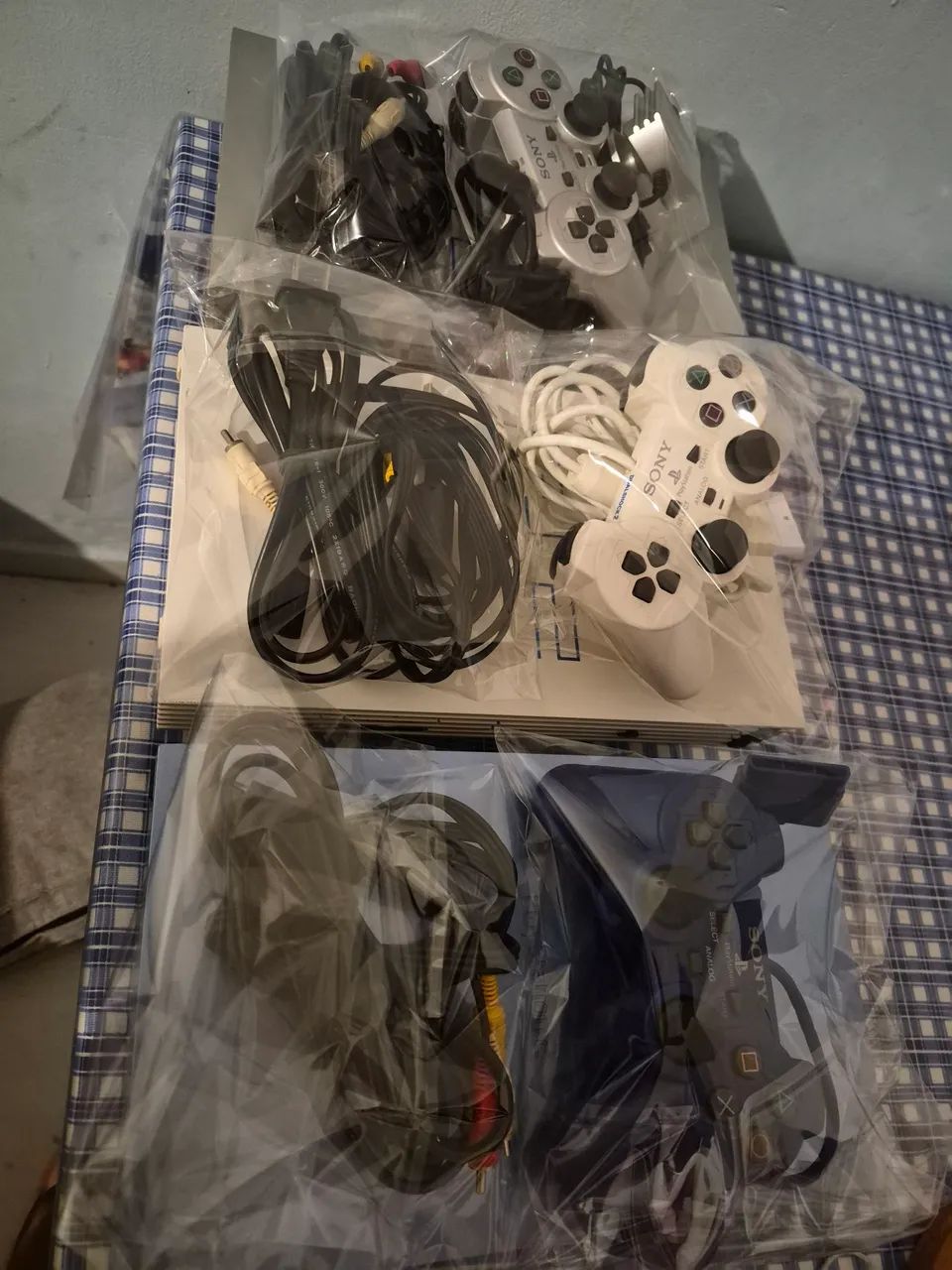 3 Ps2 Fat - branco / cinza / Aqua Blue 