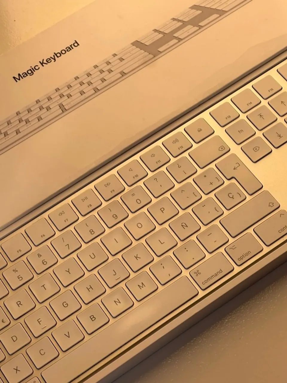 Apple Magic Keyboard A1843 Original c/ Teclado Numérico | Layout