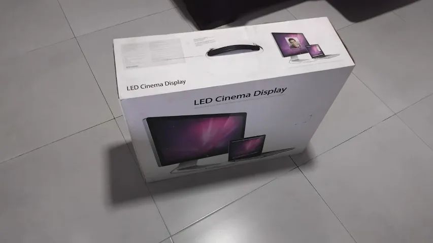 Apple LED Cinema Display de 24 polegadas 2008 mb382bz/a SEM IMAGEM. - Foto 4