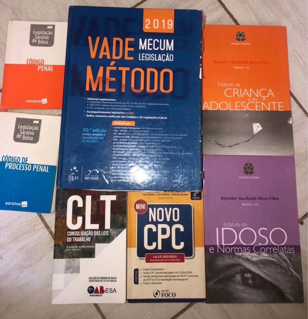 Códigos de bolso e vade mecum 