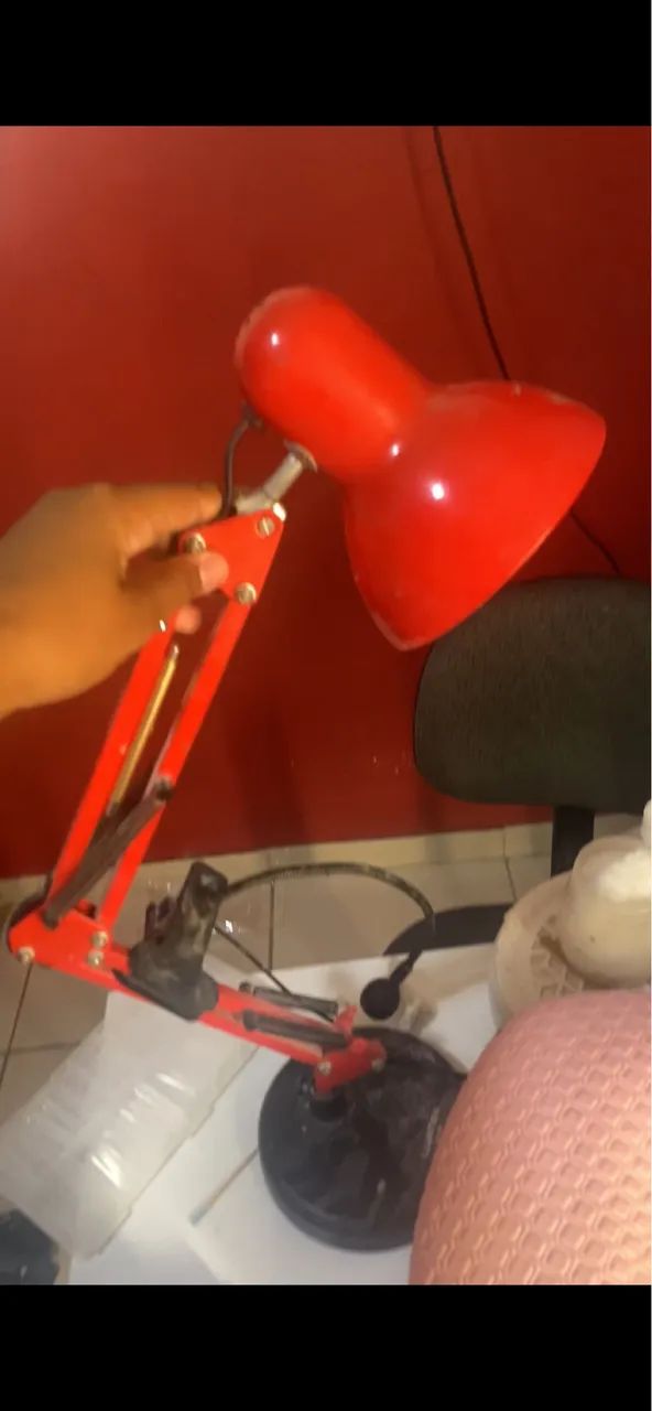 Luminária de mesa 50$