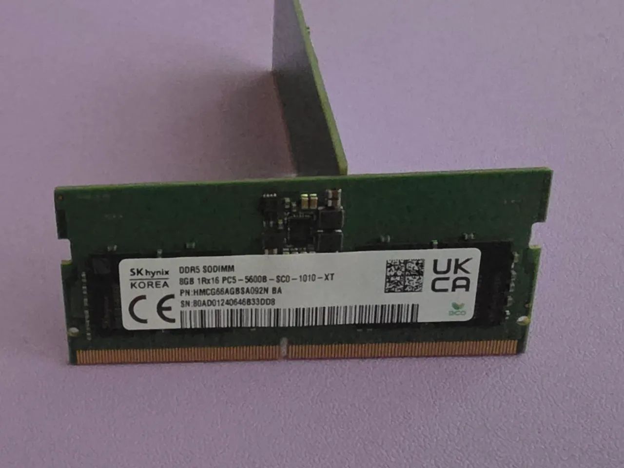 Vendo memória Ram ddr5 8gb