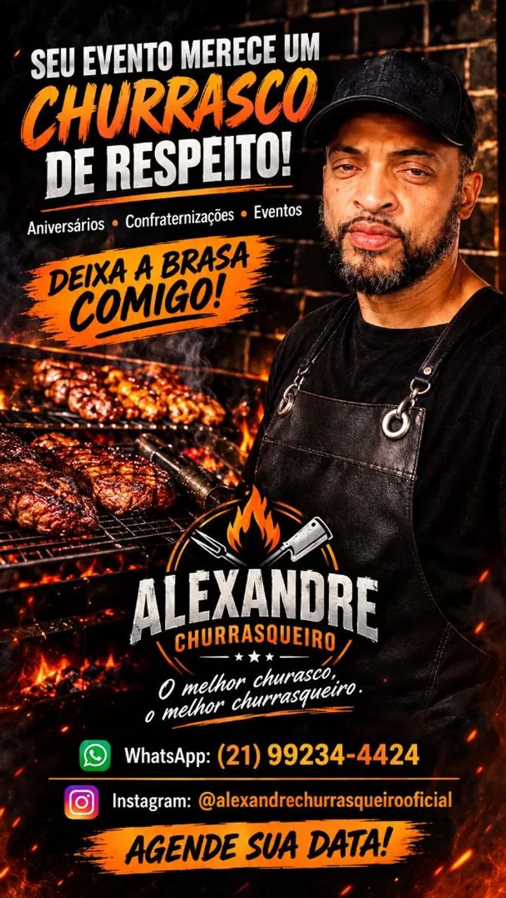 SERVIÇO DE CHURRASQUEIRO 