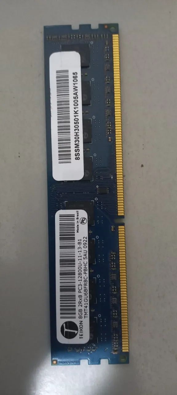 Memoria Desktop - 8GB DDR3-1600Mhz