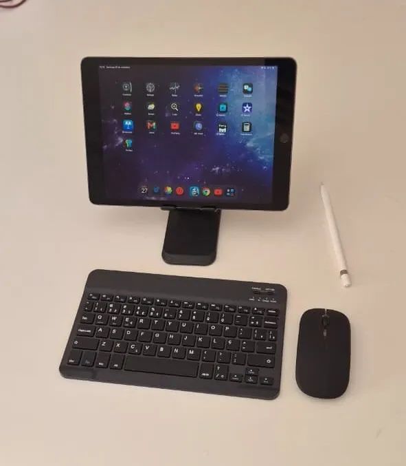 iPad 9ª Geração 64GB + Apple Pencil + Teclado + Mouse + Suporte - Kit Completo - Foto 2