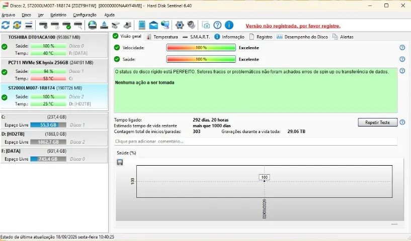 HD Seagate 2TB - Modelo ST2000L - Foto 5