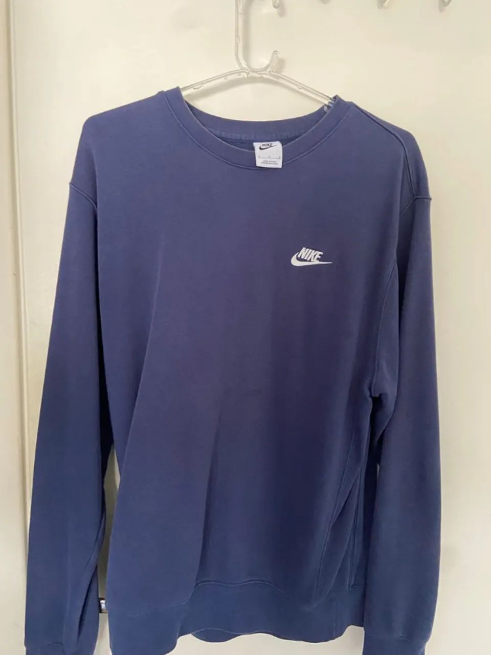 blusão nike club crew masculino