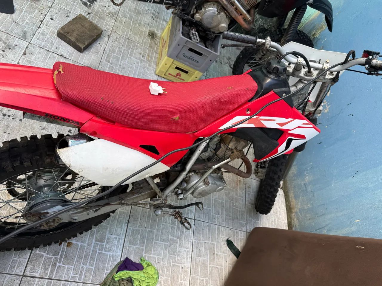 Vendo moto trilha 
