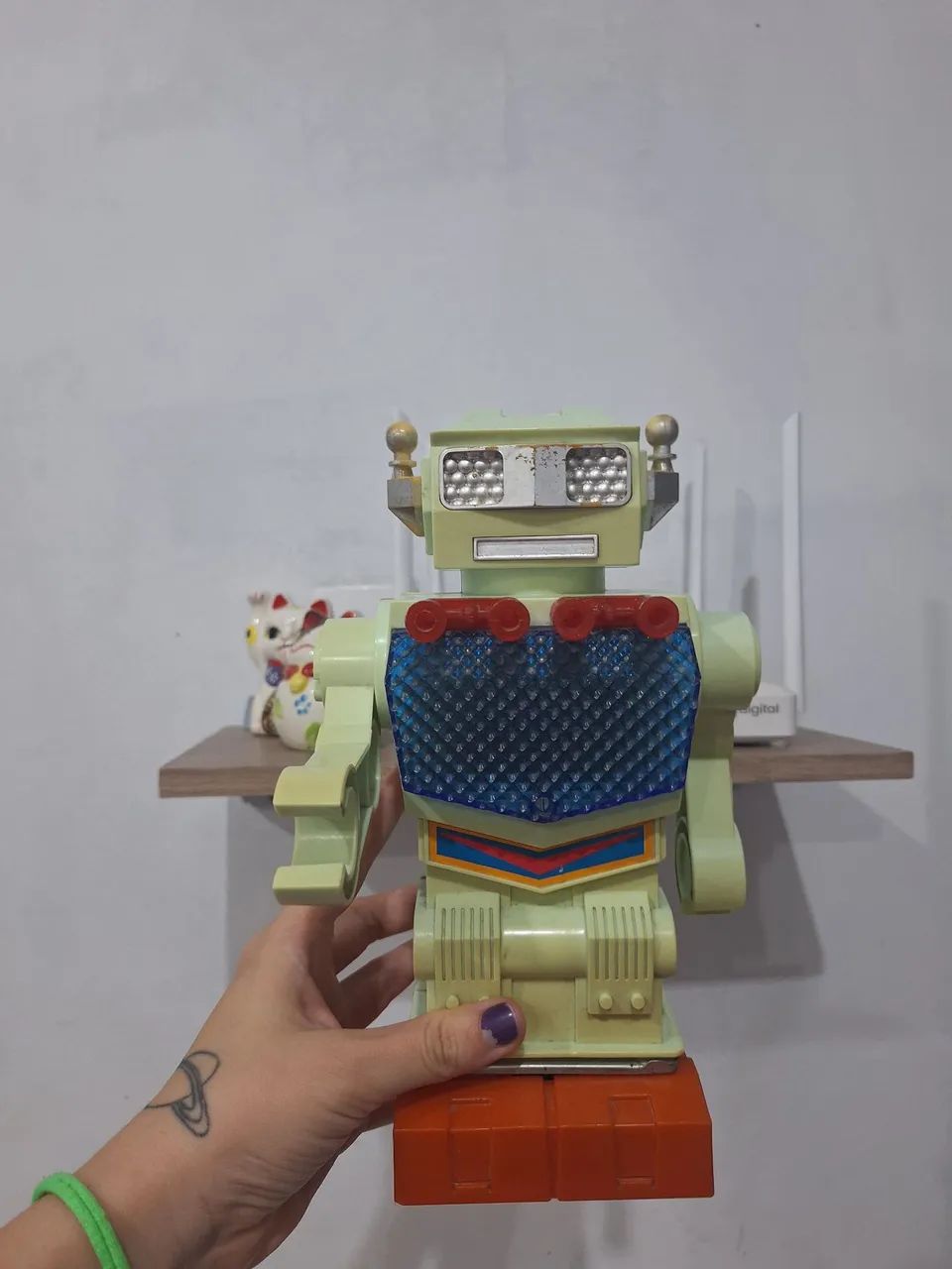 Robô de brinquedo MIMO anos 80