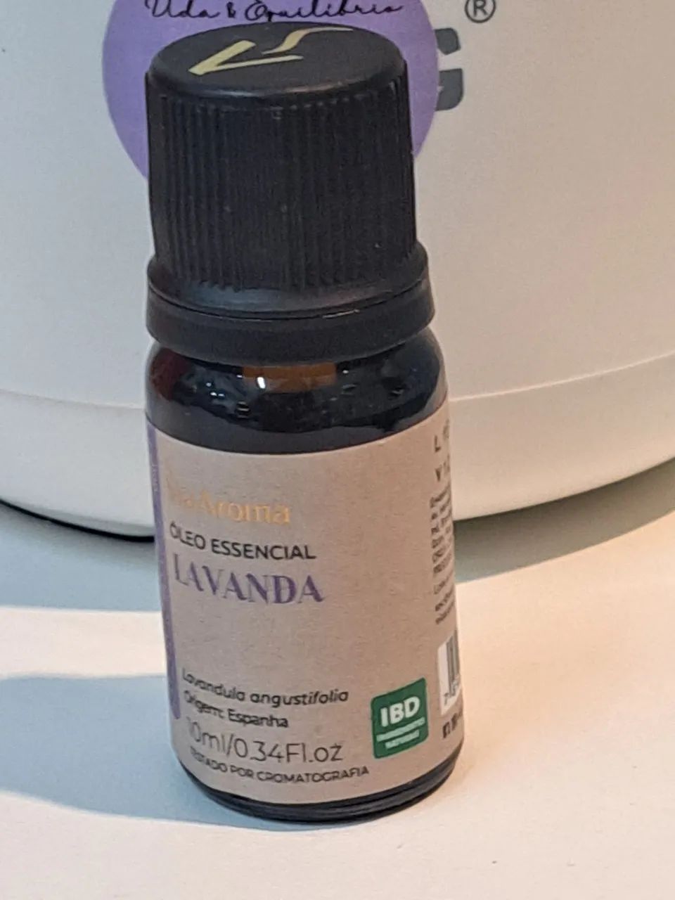 Óleo essencial lavanda 100% puro via Aroma