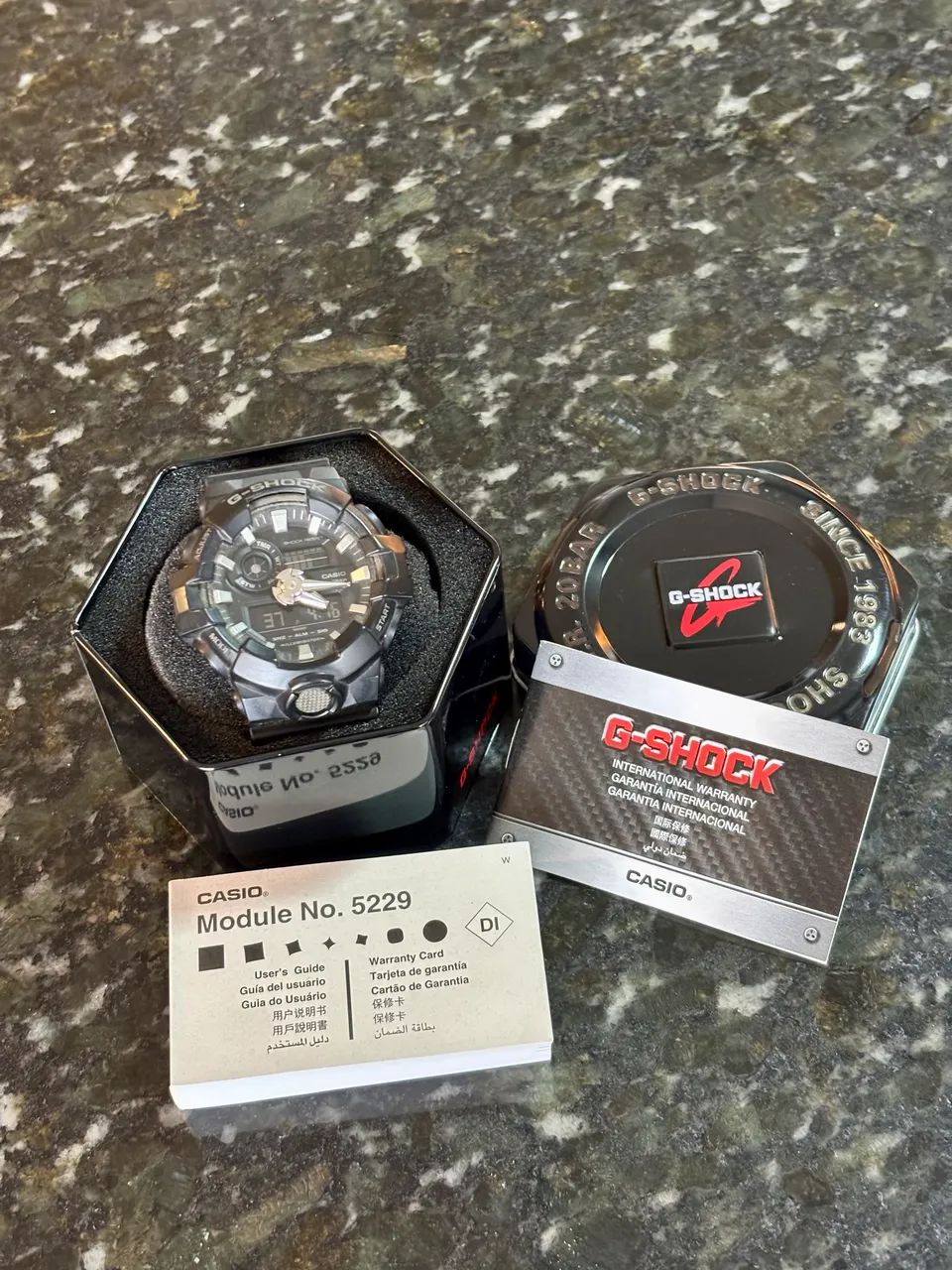RELÓGIO G-SHOCK CASIO GA-700-1B ORIGINAL - Foto 2