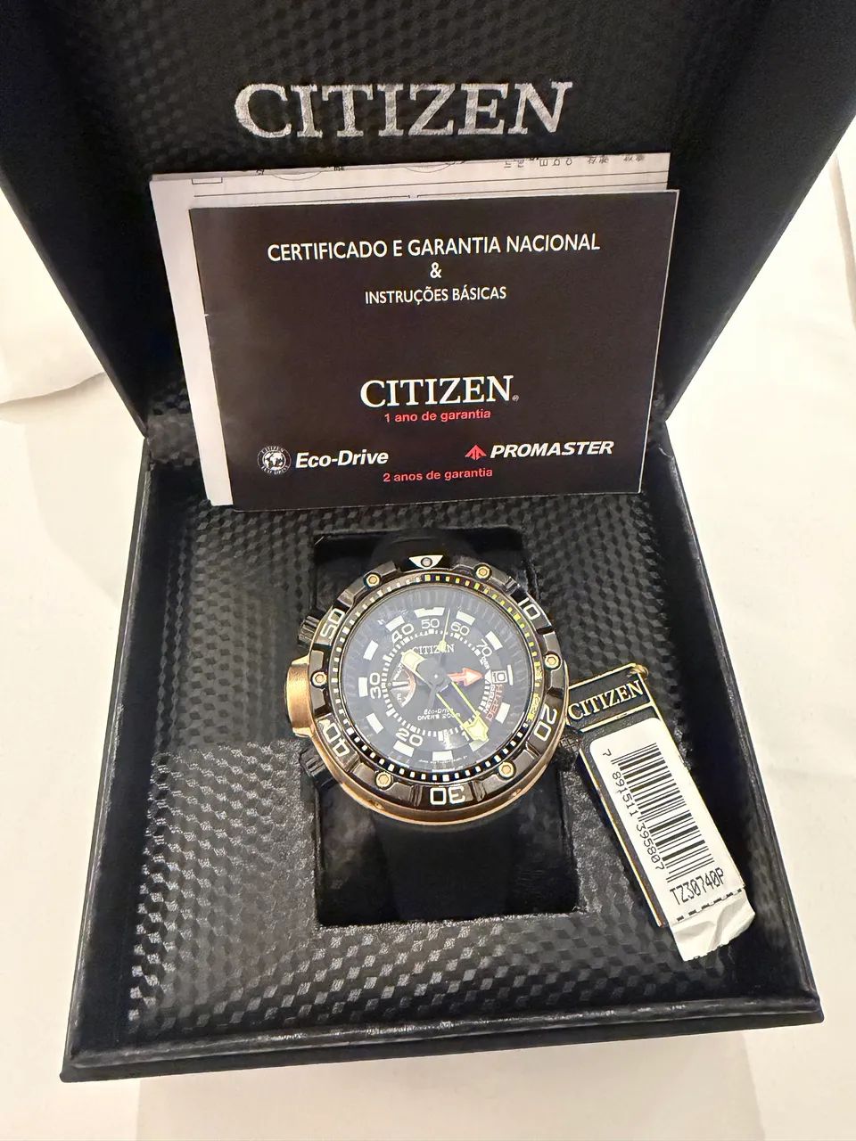 BN 2026 Citizen eco-Drive Promaster série ouro (impecável) - Foto 3