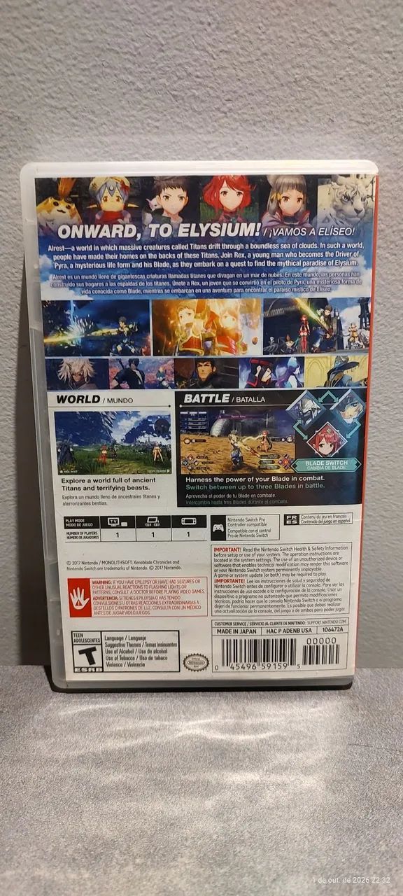 Xenoblade Chronicles 2 - Nintendo Switch  - Foto 2