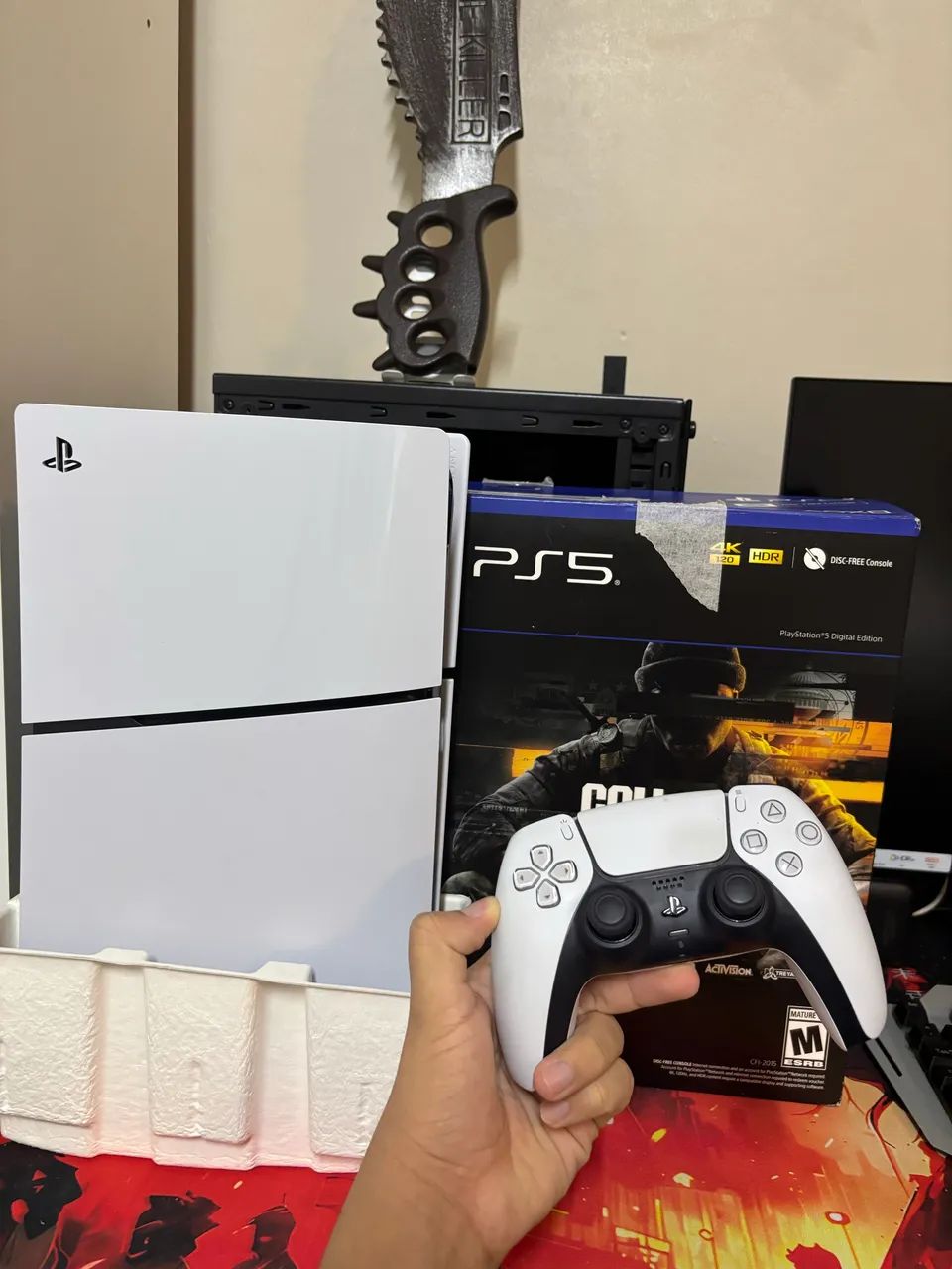 PS5 1TERA COM HEADSET  - Foto 2
