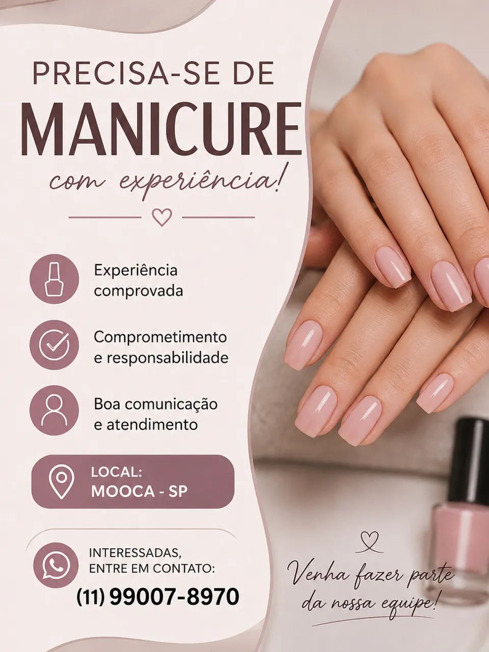 Contrata-se Manicure  - Foto 2