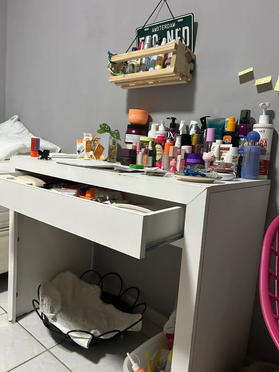 escrivaninha branca mdf - Foto 4