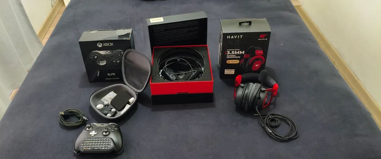  Controle Xbox Elite + Acessórios 