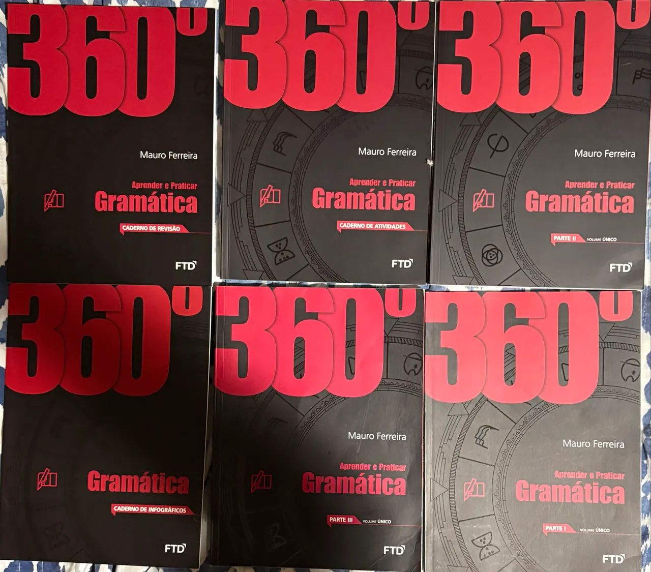 GRAMÁTICA 360 FTD | BOX 6 Livros