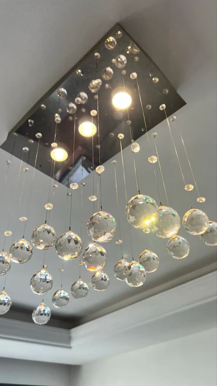 Lustre bolas espelhado - Foto 4