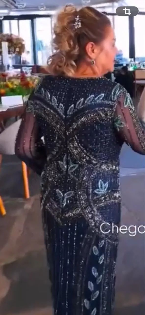 Vestido de luxo para mãe de noivos  - Foto 2