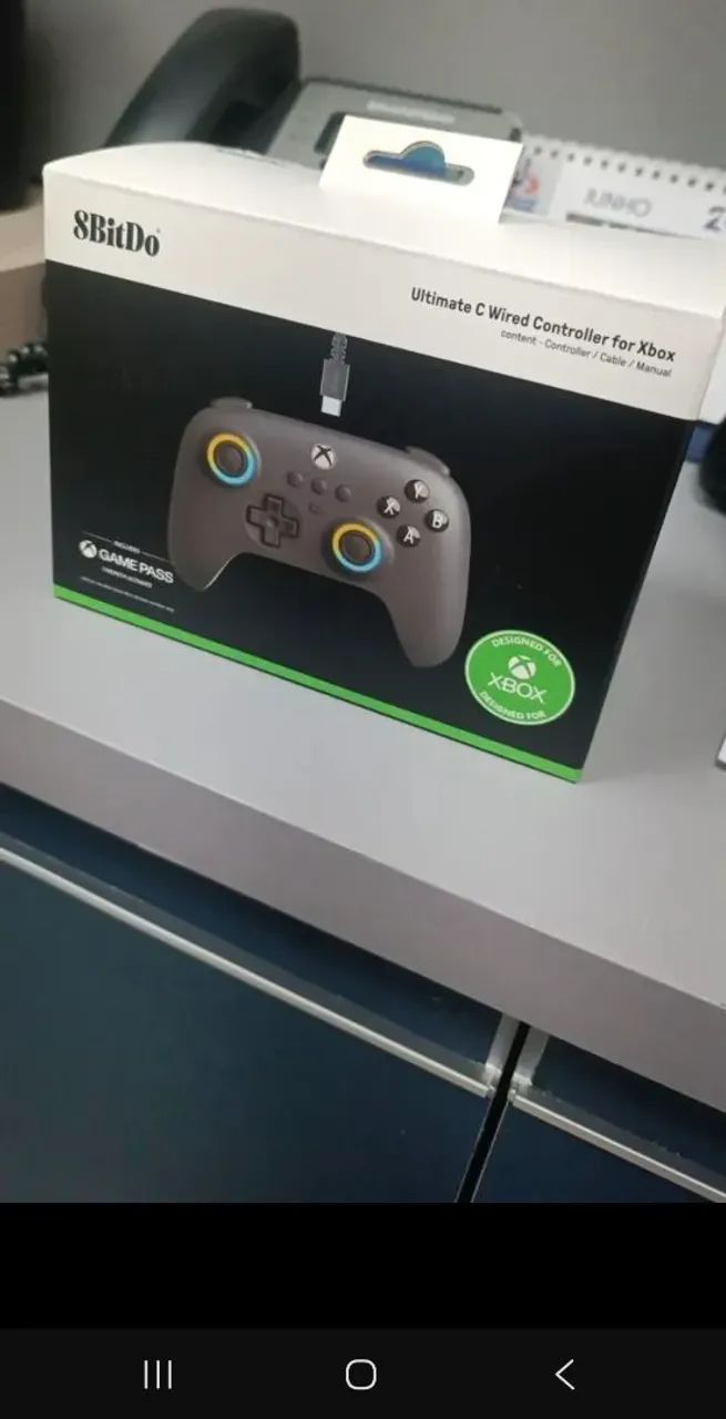 Controle 8BitDo Ultimate C para Xbox e PC  - Foto 2