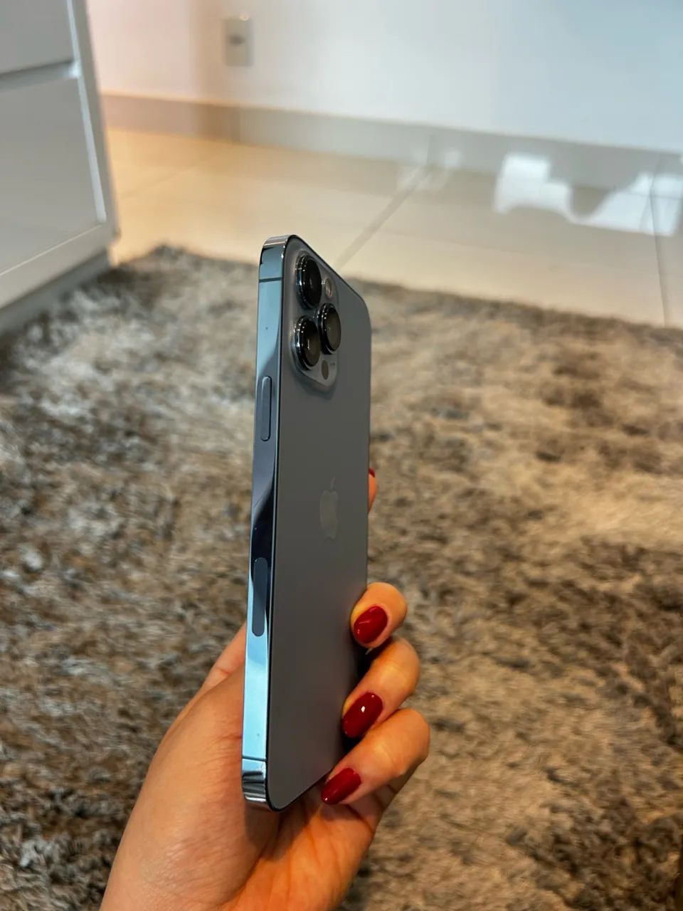 iPhone 13 Pro Max 128GB, Cor: azul-sierra - Foto 3
