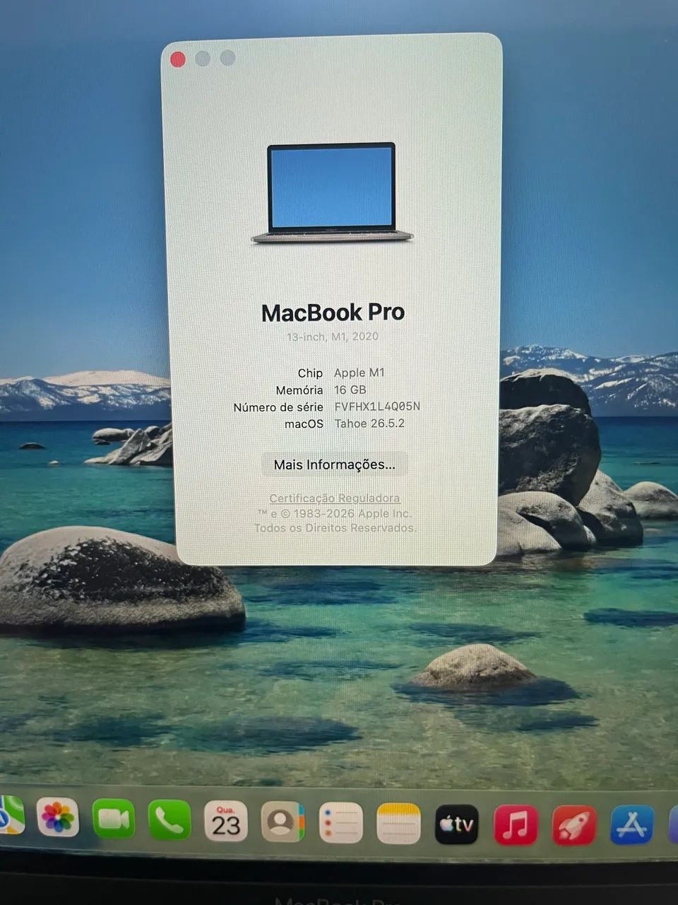 MacBook Pro 13" M1, 16gb ram, 256gb SSD - Foto 3