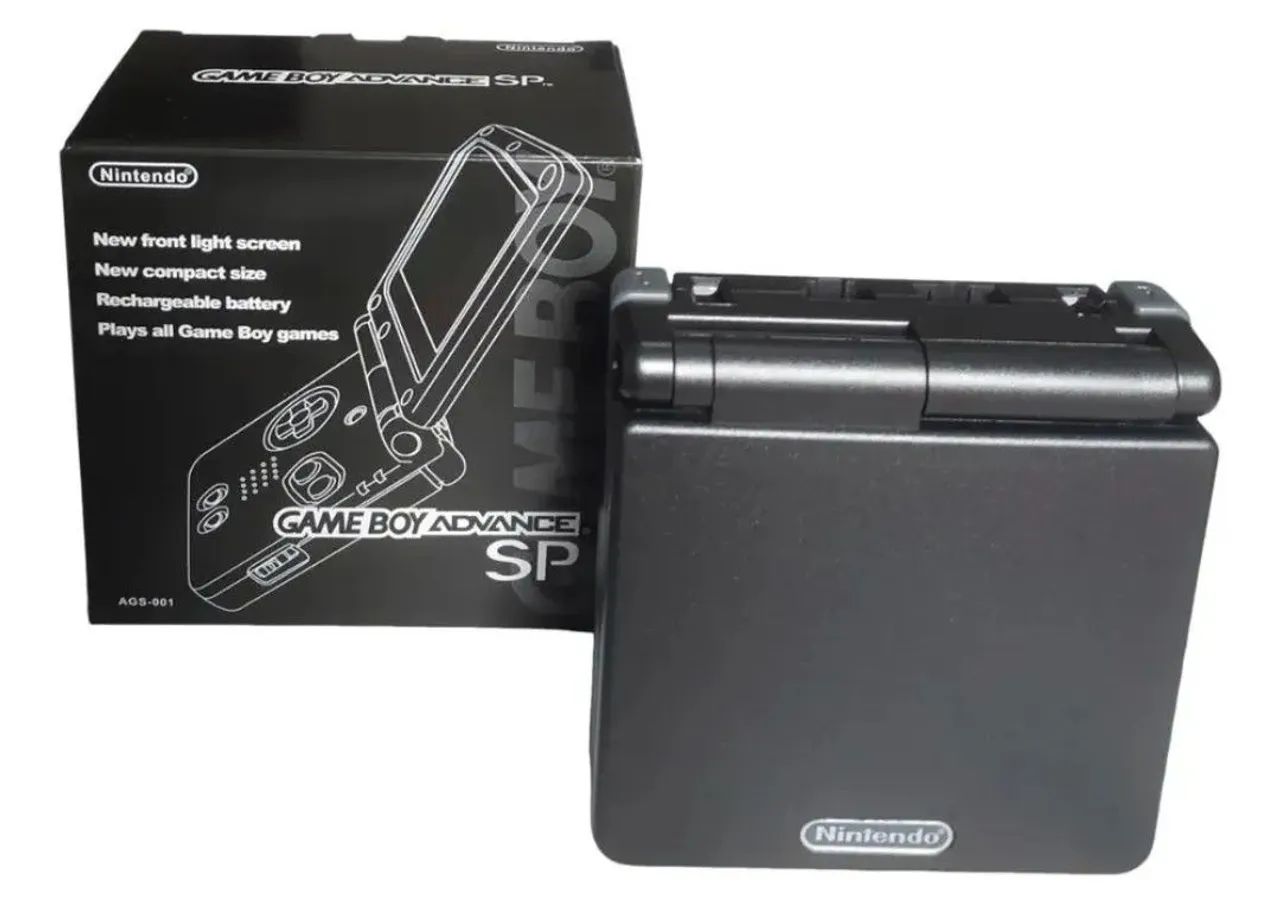 Nintendo Game Boy Advance SP IPS Backlight Black