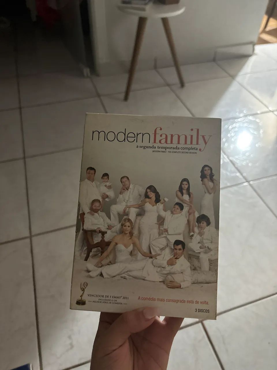 DVD segunda temporada de modern family- inglês 