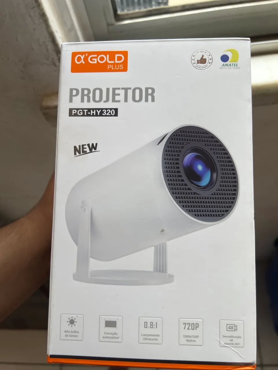 Projetor Portátil 4K